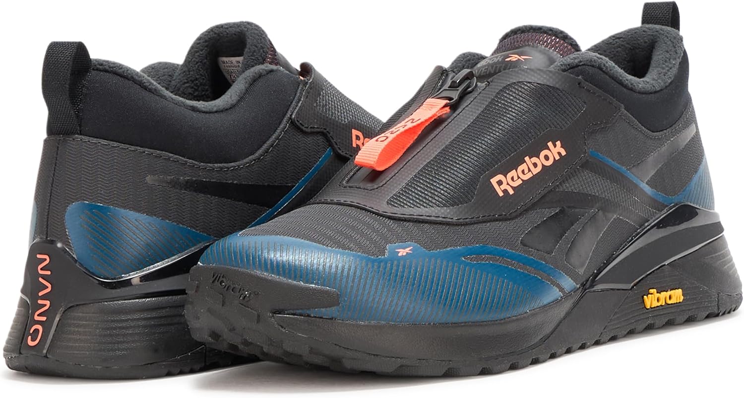 Кроссовки Reebok Unisex-Adult Nano X4 Adventure Winter, черный/синий/серый — фото 3