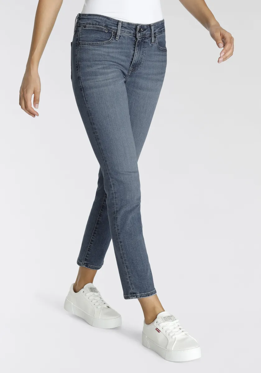 Джинсы Levi's узкого кроя "712 SLIM WELT POCKET", цвет Blue Wave Mid — фото 2