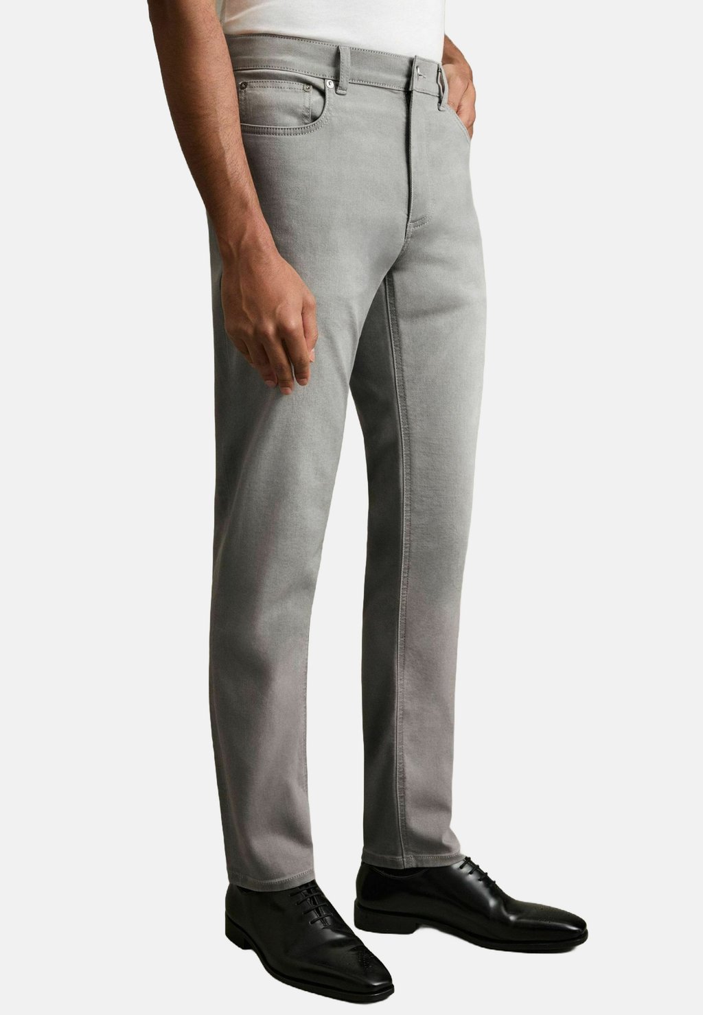 

Джинсы облегающего кроя PICTON STRETCH Reiss, серый