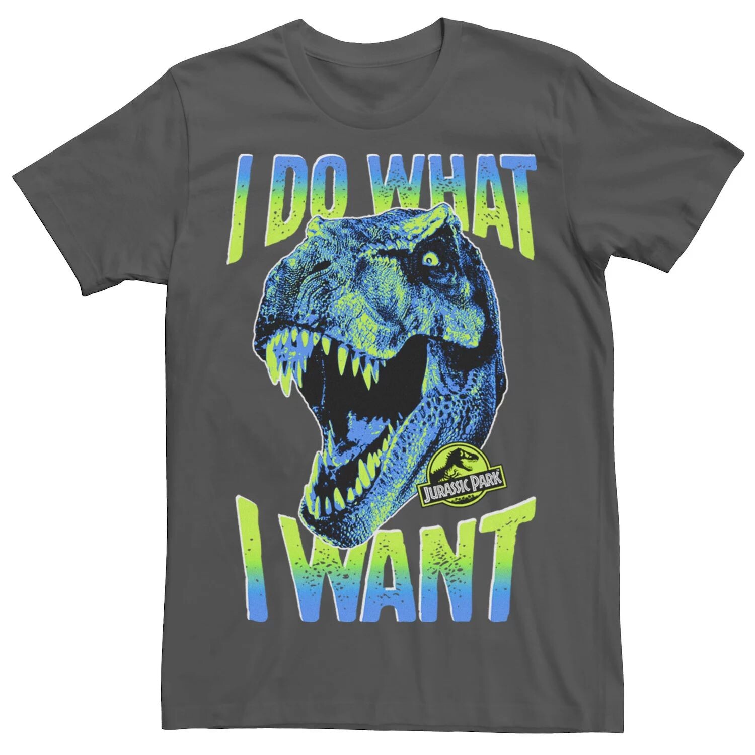 

Мужская футболка Jurassic Park T-Rex I Do What I Want Licensed Character