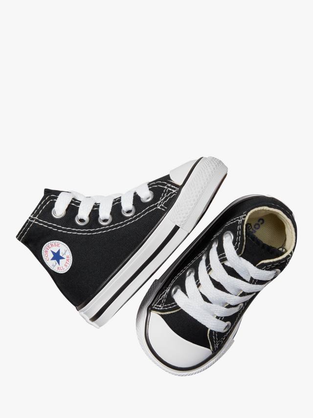 Детские кроссовки Chuck Taylor All Star Lace Up Hi-Top Converse, Black — фото 2