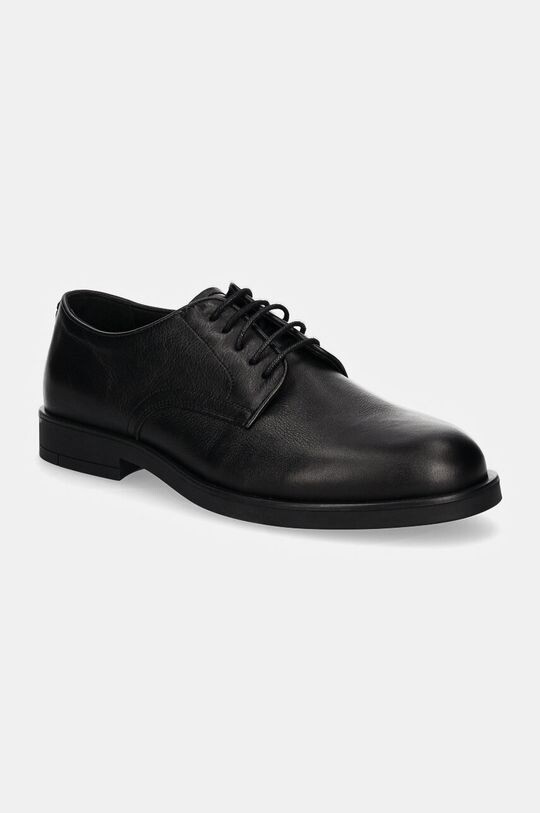 ДЕРБИ LTH кожаные туфли Calvin Klein, черный
