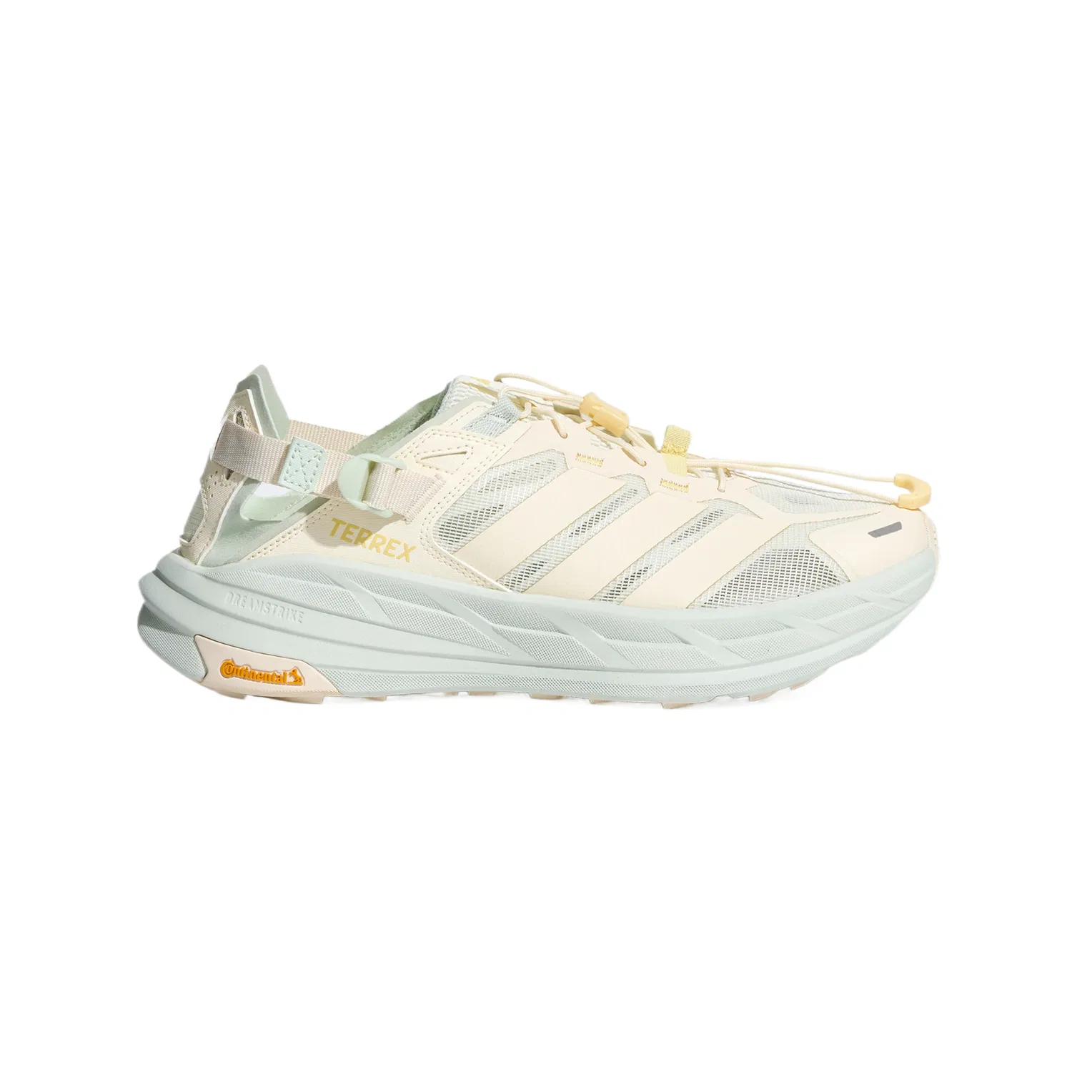 Кроссовки для тренировок тканевые Adidas Linen Green/Jade White/Wonder White — фото 3