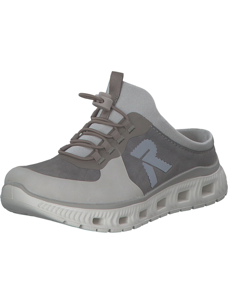 Слипоны Rieker, Grey/Basalt grey