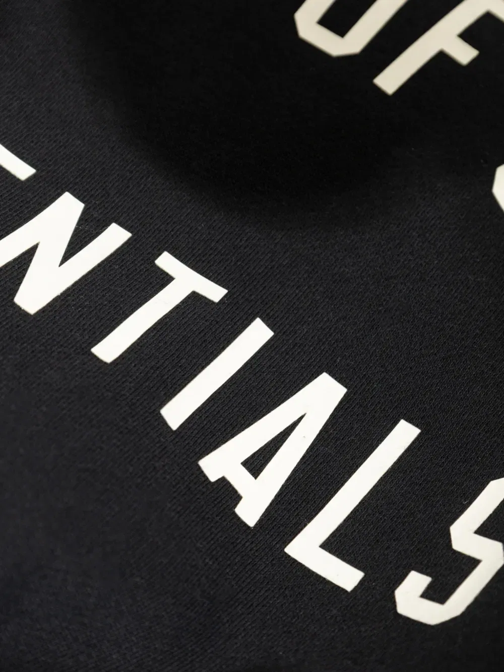 Толстовка с круглым вырезом в стиле 90-х от Campus Fear Of God Essentials Kids, черный — фото 4