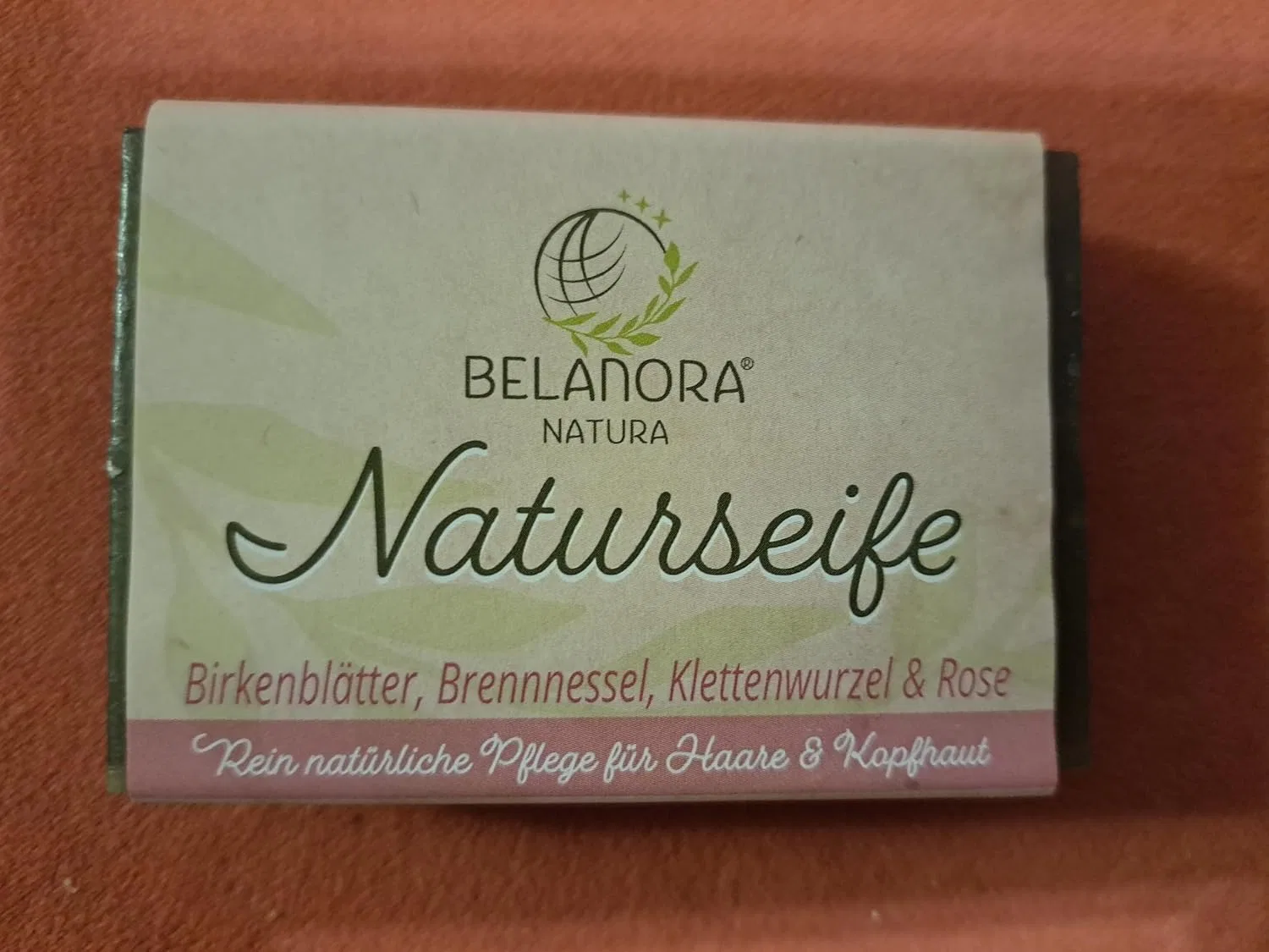 Натуральное мыло для волос с березой, крапивой, лопухом и розой (2 шт.) Belanora Natura — фото 2
