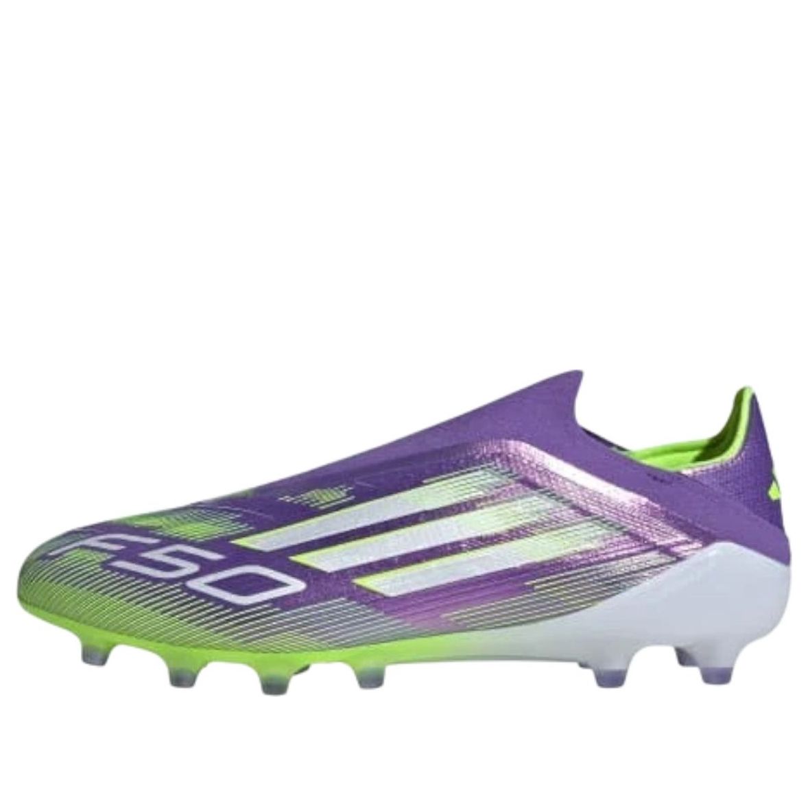 

Adidas F50 Elite Laceless AG 'Purple Rush Cloud White Lucid Lemon'