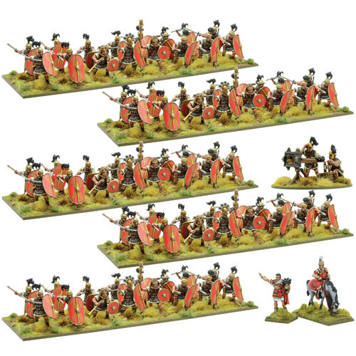 

Миниатюра Warlord Games Hail Caesar 2E: Late Republic Roman Starter Army (Clearance)