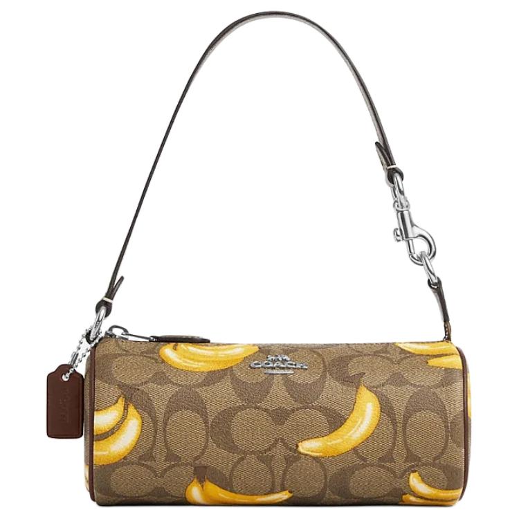 

Сумка-цилиндр Nolita из искусственной кожи, женская сумка через плечо COACH