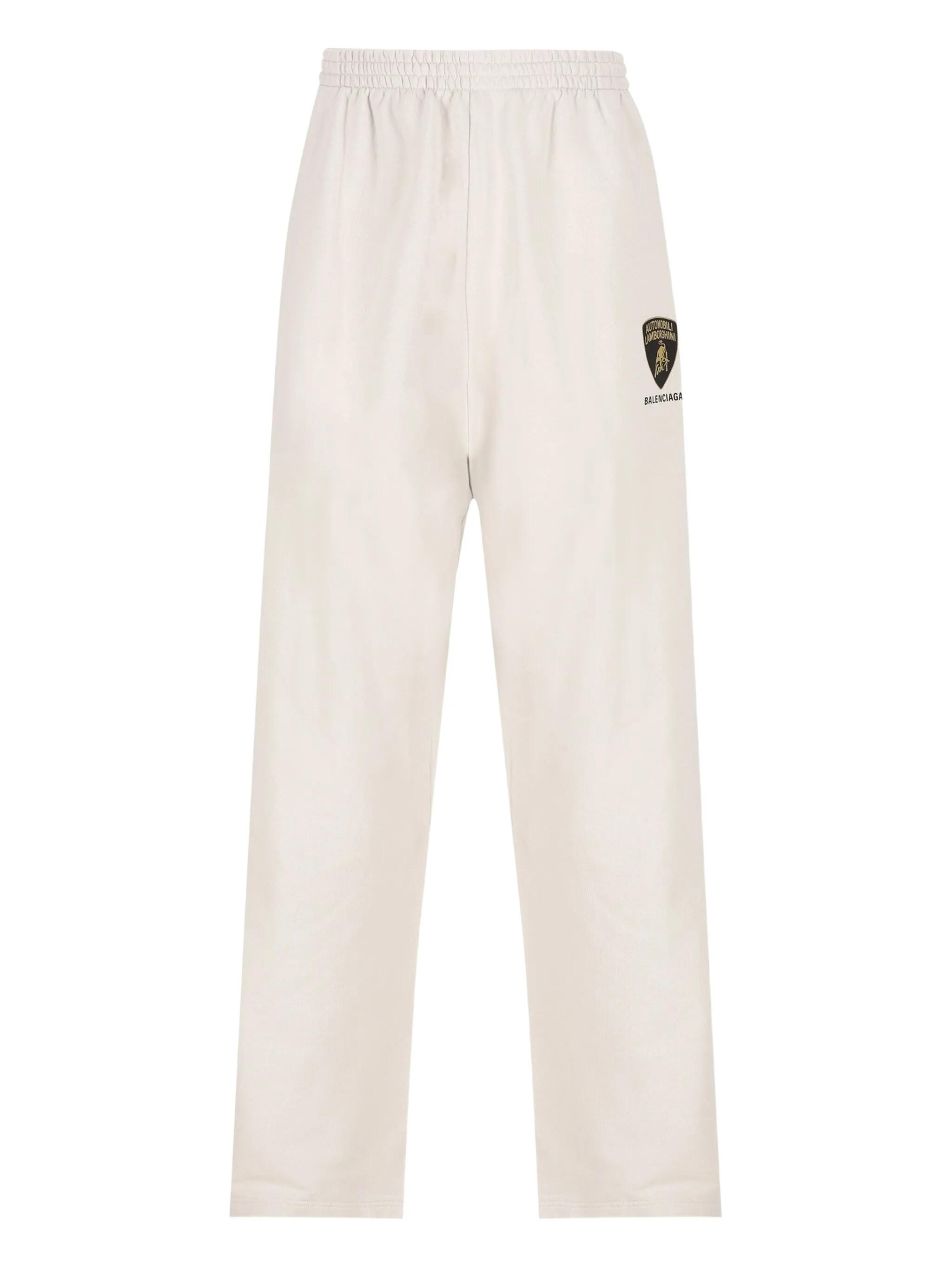 

Спортивные брюки Lamborghini из коллаборации с Automobili Balenciaga, белый
