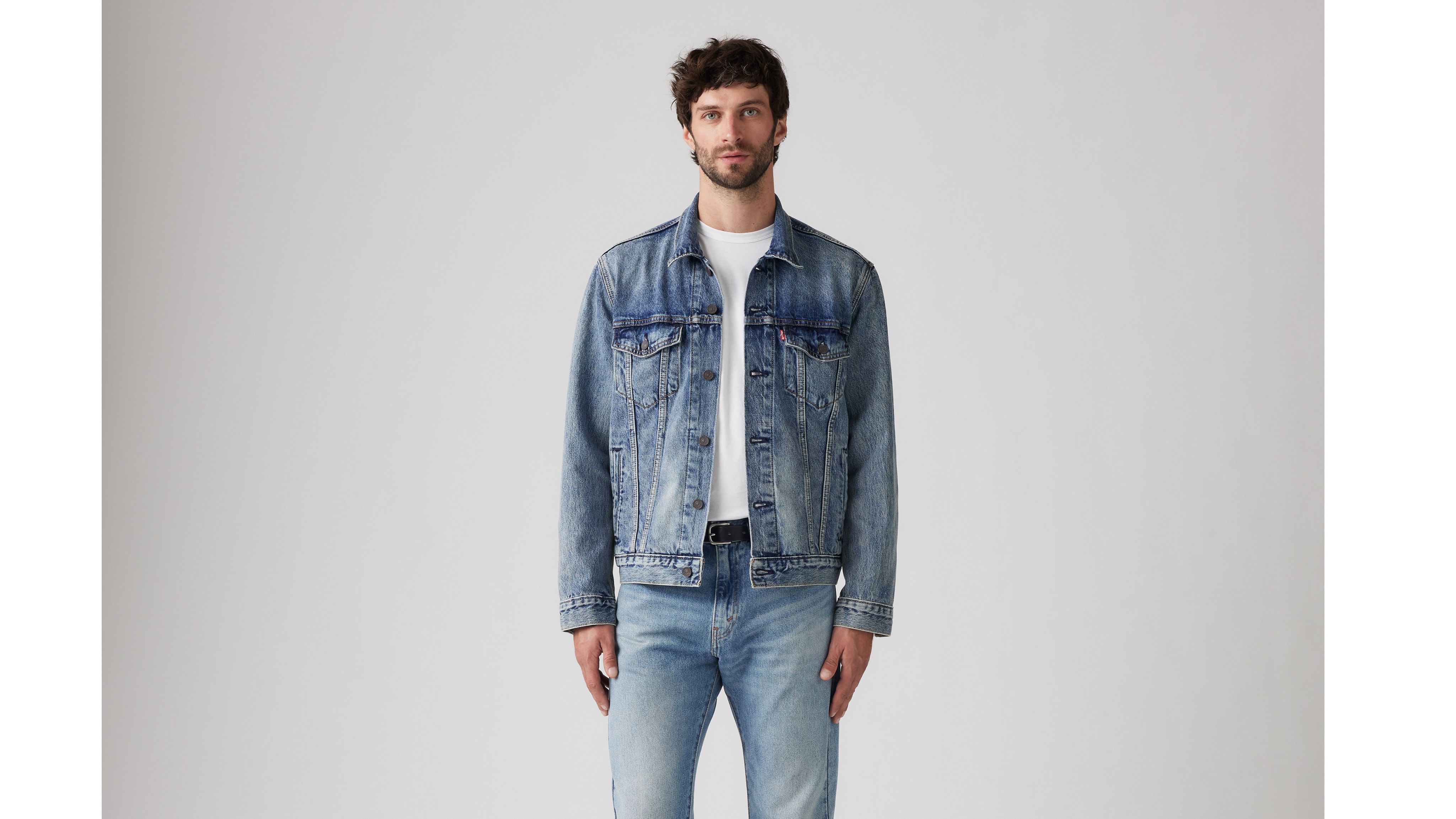 

Джинсовая куртка Levi's, цвет Skyline - Medium Wash