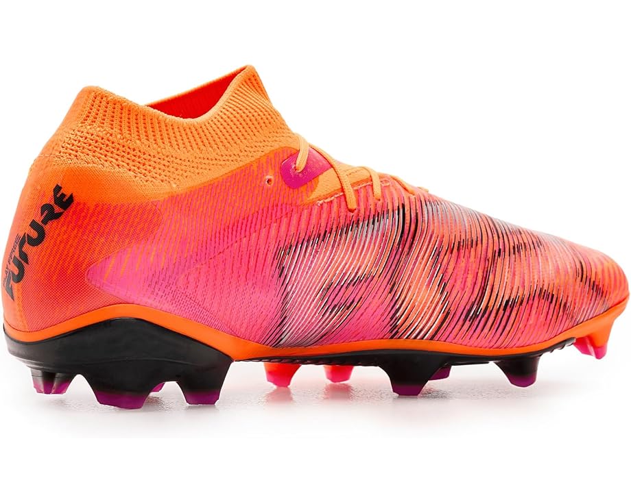 Мужские бутсы PUMA Future 8 Pro Firm, Artificial Ground, Heat Fire/Black/Ravish — фото 3
