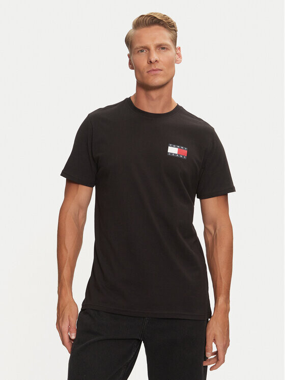 

Футболка узкого кроя Tommy Jeans, черный
