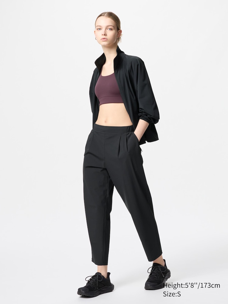 

Ультраэластичные зауженные брюки Uniqlo, цвет 09 черный