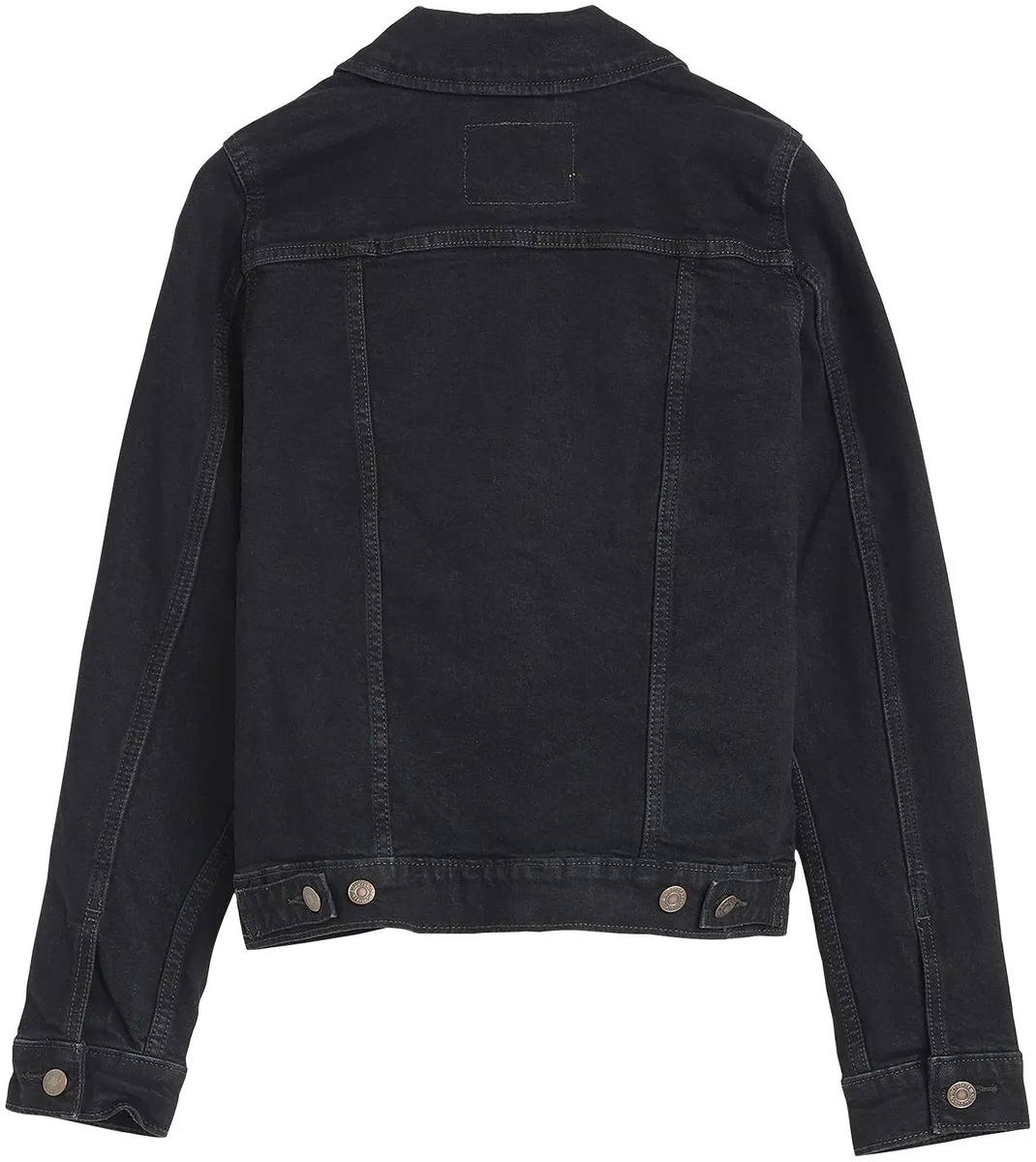Джинсовая куртка Levi's "Original Trucker", СВЕЖАЯ КОЛЛЕКЦИЯ, цвет Black Air — фото 4