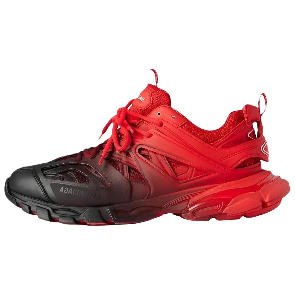 Кроссовки Chunky Low Top Balenciaga Red Black
