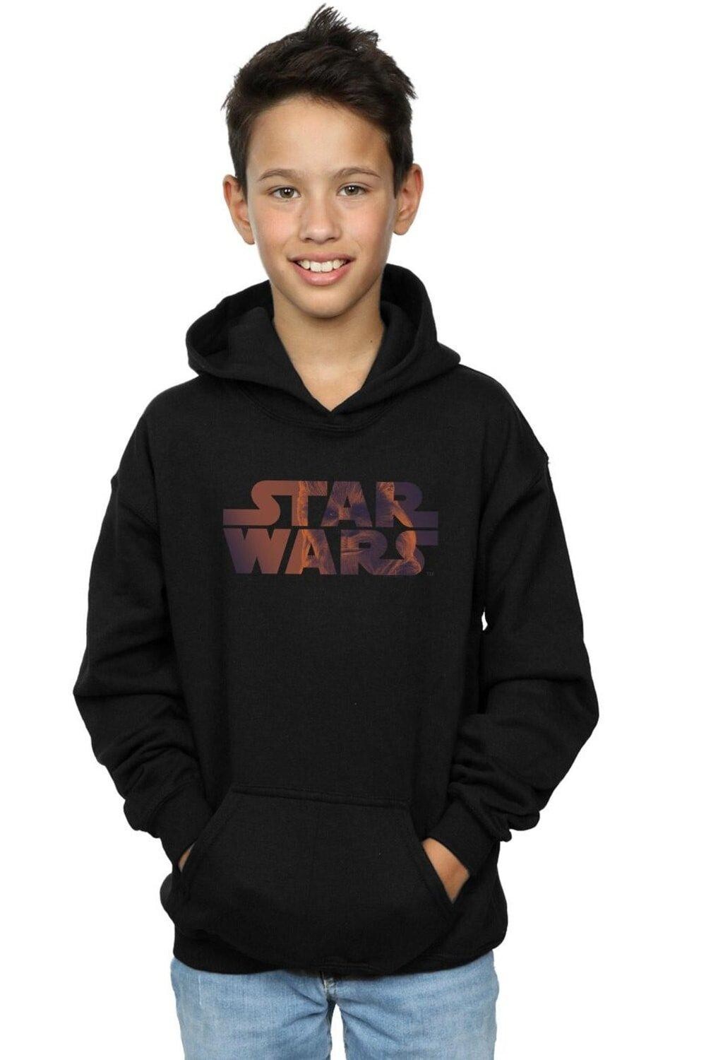 

Толстовка с логотипом Chewbacca Star Wars, черный