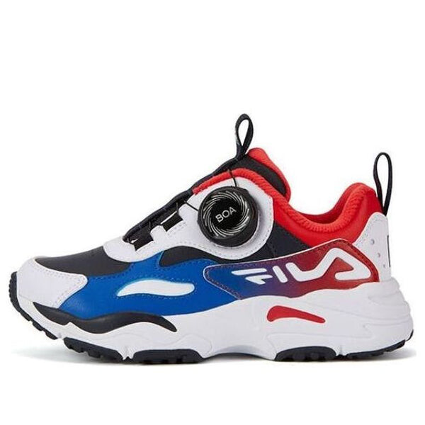 

Кроссовки boa running shoes 'white blue red' Fila, белый