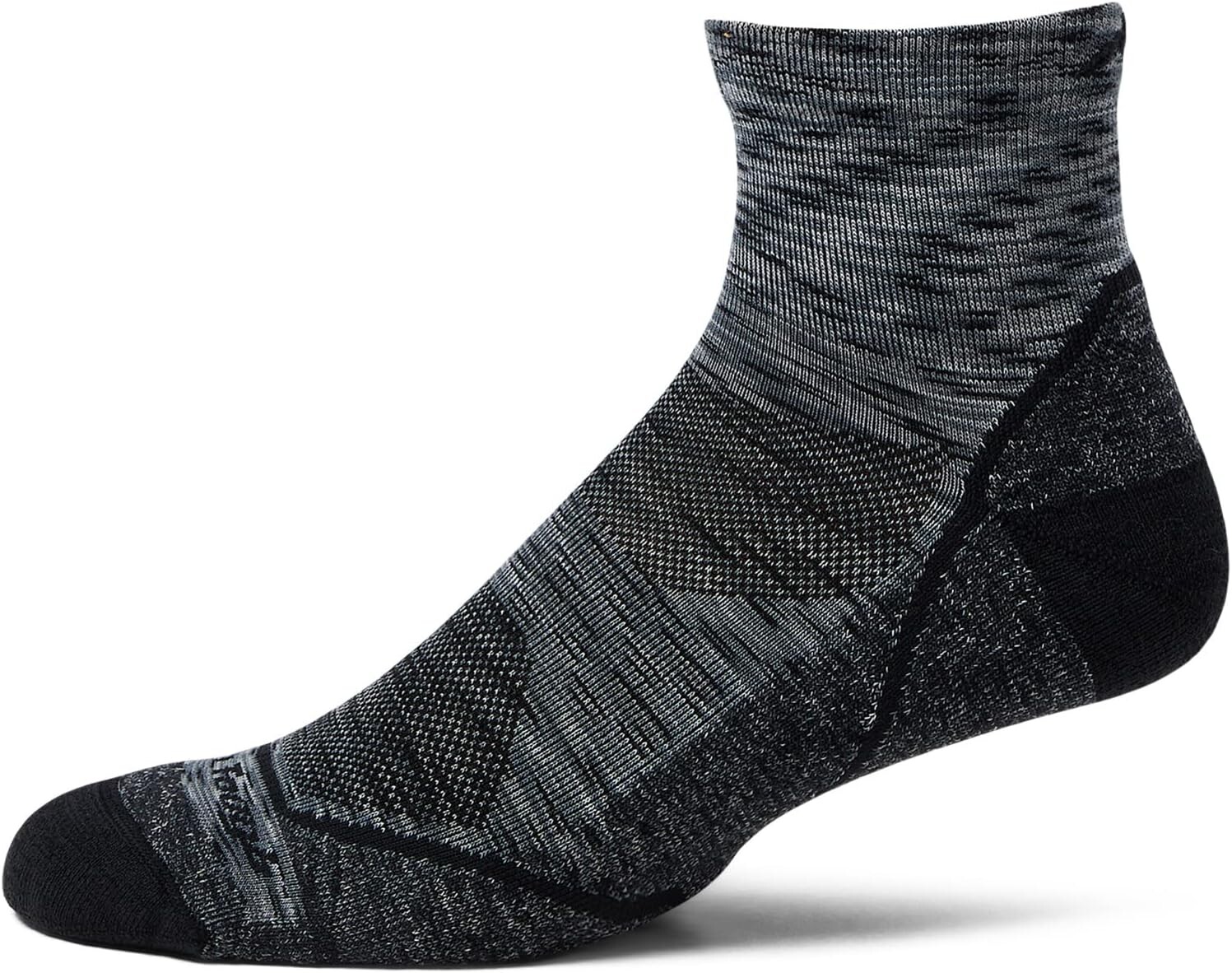

Легкий туристический 1/4 легкий с подушкой Darn Tough Vermont, цвет Space Gray