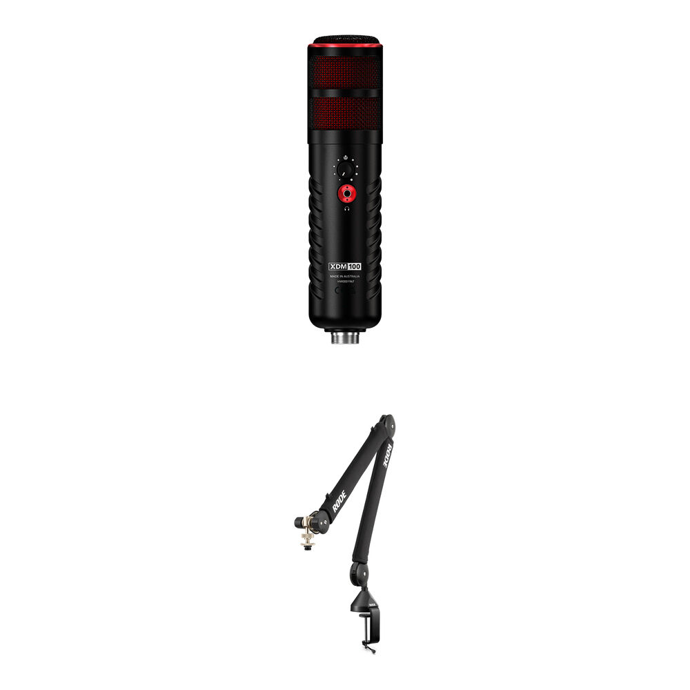 

Комплект динамического микрофона RODE X XDM-100 USB-C с трансляционным держателем