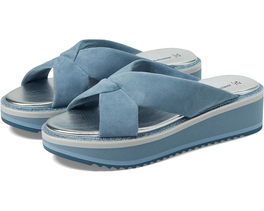 

Сандалии Johnston & Murphy Grace Cross Band Slide, цвет Slate Blue