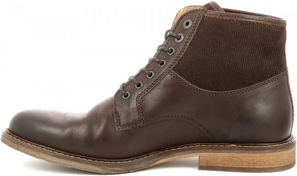 Мужские ботинки Kickers 877680-60 Alphaqua 92 Marron Fonce, коричневый — фото 4
