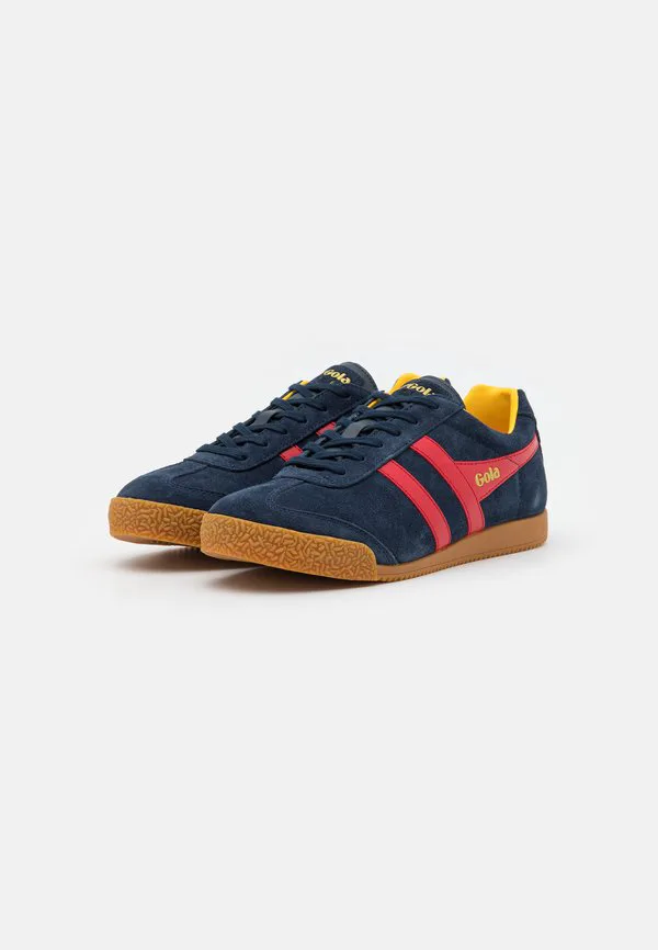 Низкие кроссовки harrier Gola, Navy/Red/Sun — фото 2