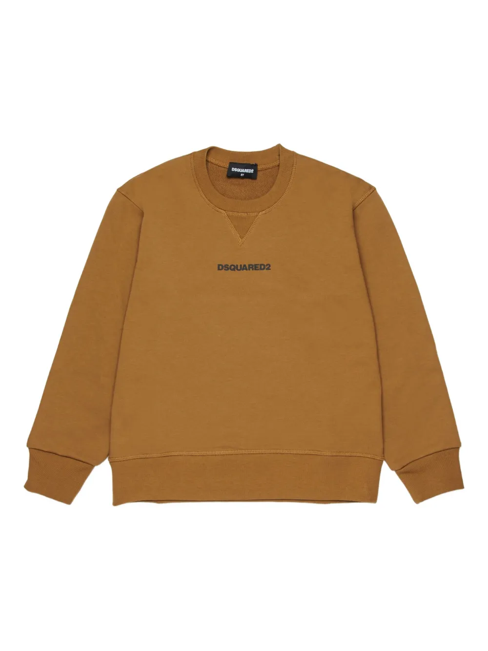 

Толстовка с логотипом Dsquared2 Kids, коричневый