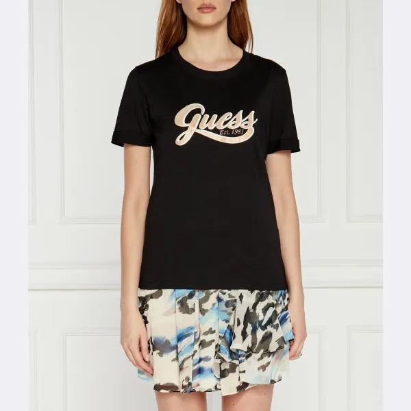 

Футболка стандартного кроя Guess, черный