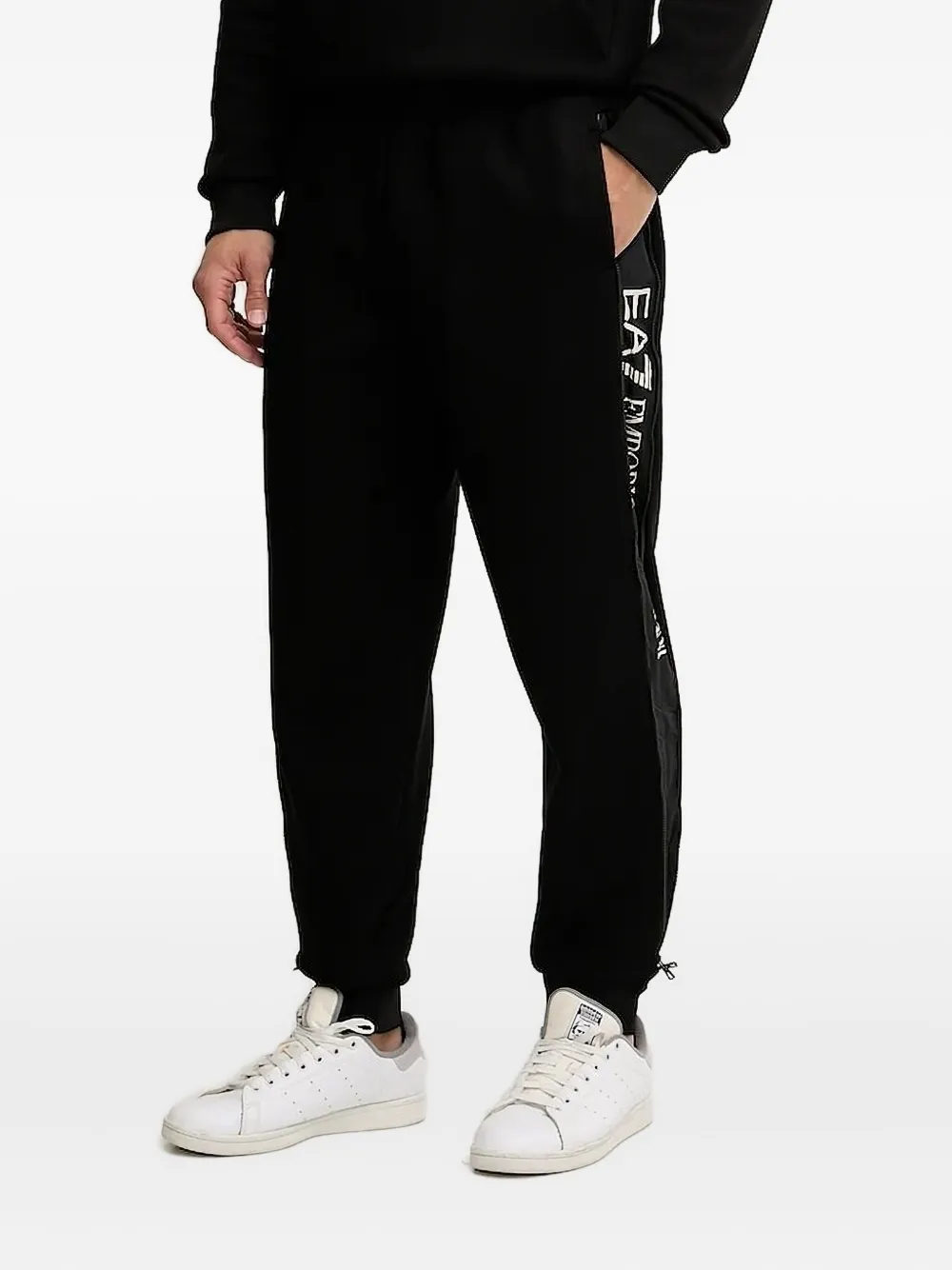 

Спортивные брюки с логотипом Ea7 Emporio Armani, черный
