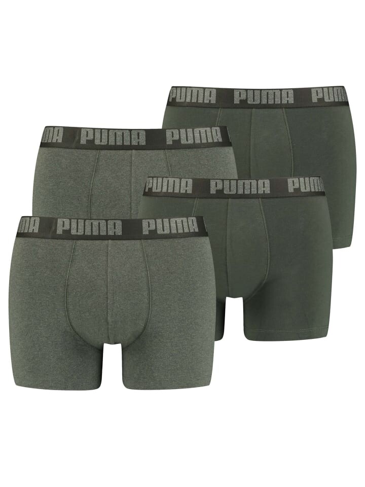 

Боксеры Puma short 4er Pack, цвет grün melange