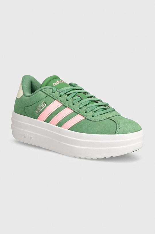 Кроссовки VL Court Bold adidas, зеленый