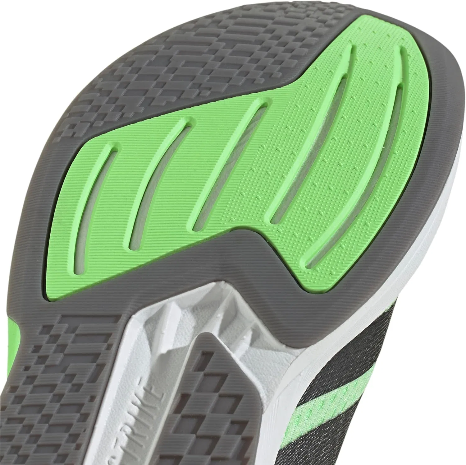 Мужские беговые кроссовки Adidas Duramo Speed ​​2, Lime Burst Core Black Pure Teal — фото 4