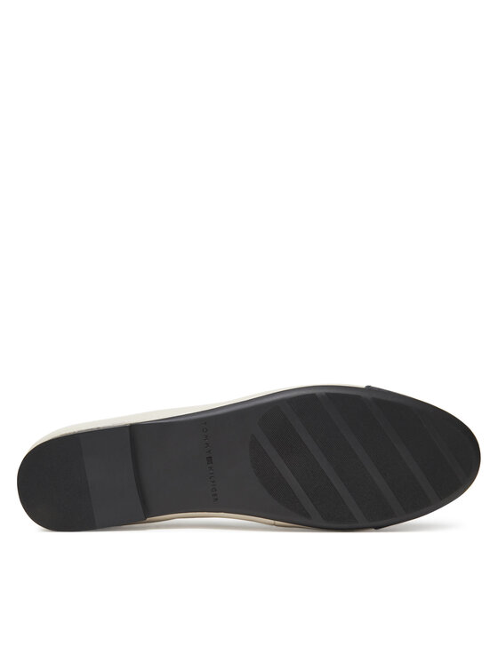 Балетки Toe Cap Leather Ballerina FW0FW08759 Tommy Hilfiger, бежевый — фото 4