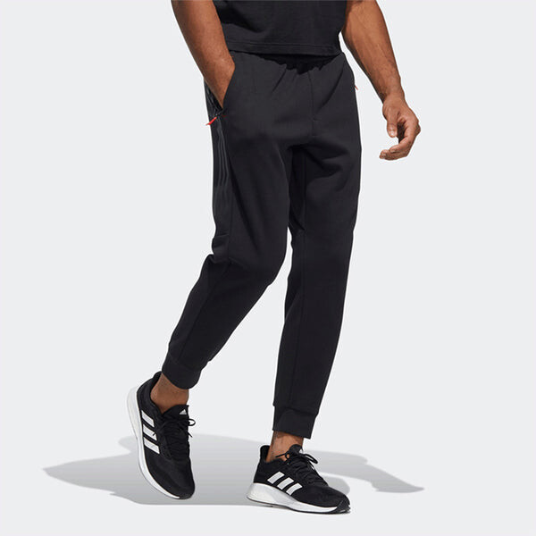 Спортивные штаны Men's adidas Limited Side Stripe Knit Bundle Feet Sports Pants/Trousers/Joggers Autumn Black, черный — фото 3