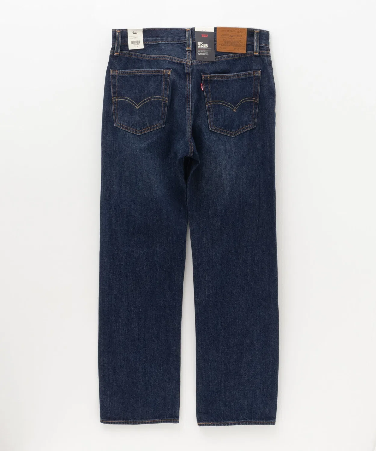 Джинсы прямого кроя Levi's 555 RELAXED STRAIGHT UP THE SCORE, темно-синий