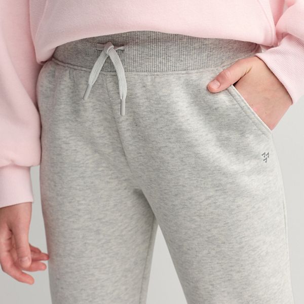 Детские флисовые брюки-клеш для девочек 7-20 лет в размерах regular и plus Tek Gear, Black Luxe — фото 3