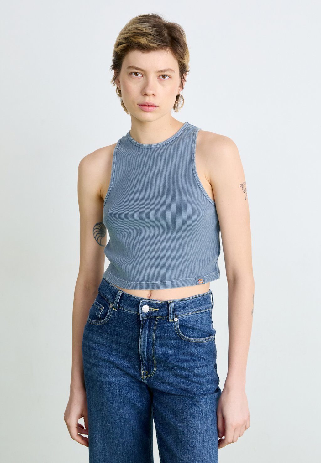 

Топ PLENTYWOOD VEST Dickies, синий