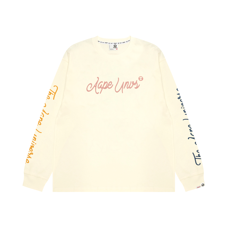 

Футболка из хлопка с принтом логотипа A Bathing APE Aape, Ecru Ivx, Бежевый, Футболка из хлопка с принтом логотипа A Bathing APE Aape, Ecru Ivx