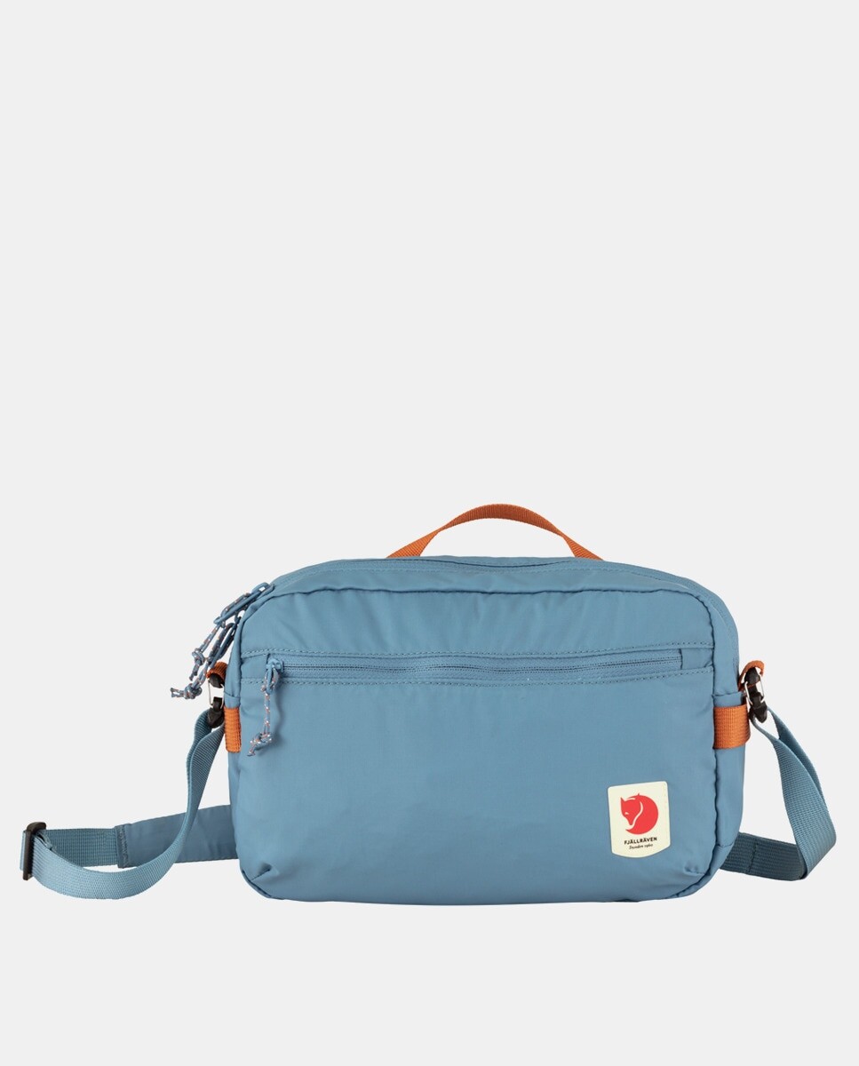 

Сумка через плечо High Coast из переработанной ткани голубого цвета Fjällräven, светло-синий