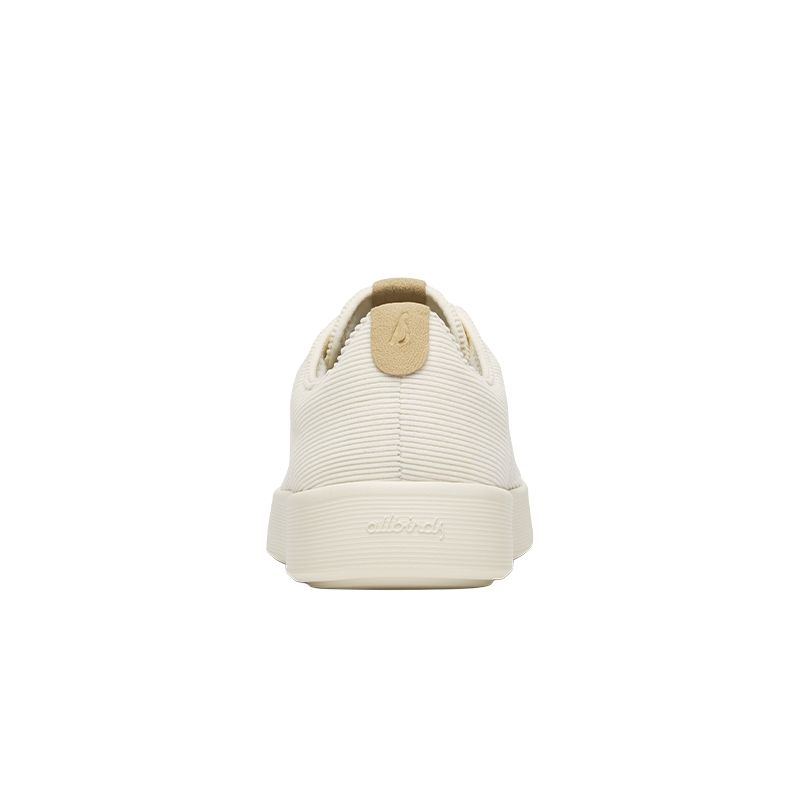 Allbirds Мужские легкие низкие повседневные кроссовки Cruiser из вельвета, кремово-желтого цвета — фото 4