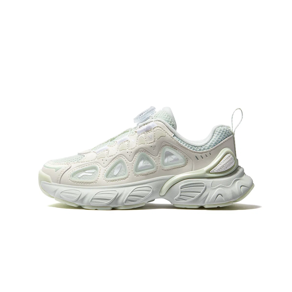 Кроссовки для бега Heritage FHT Rebound FILA KIDS канареечно-зеленые