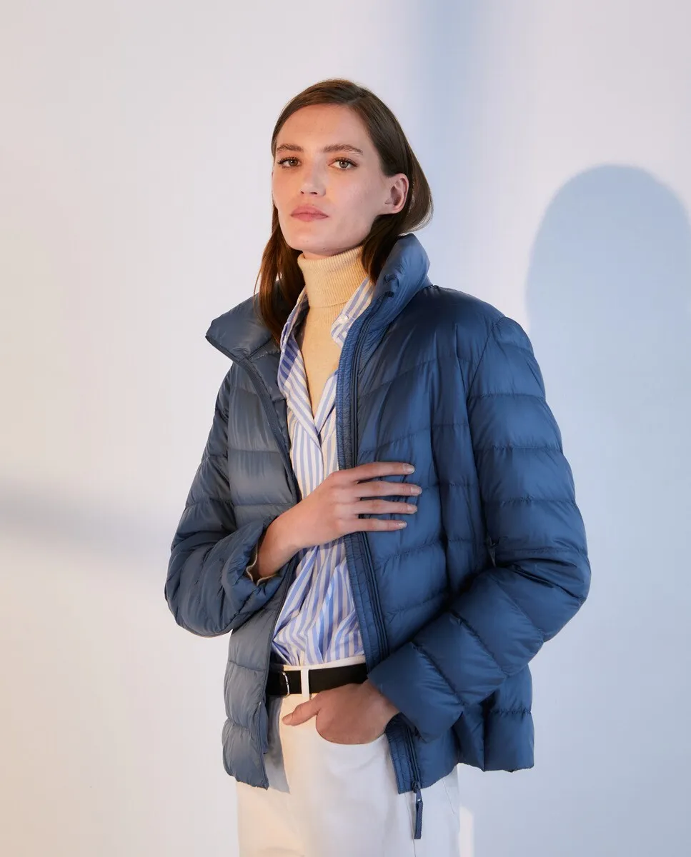 

Однотонный женский легкий жилет Woman El Corte Inglés, синий