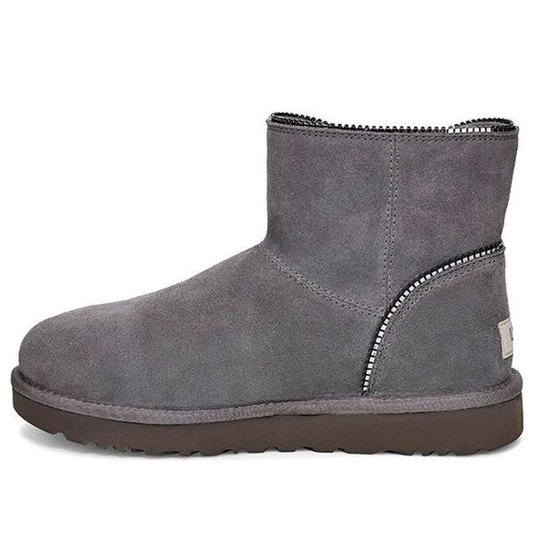 

Зимние ботинки классика новинка мини флоренция Ugg, серый