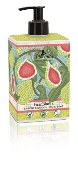 Жидкое мыло Florinda Mosaik Fico Bianco с дозатором 500 мл Florinda