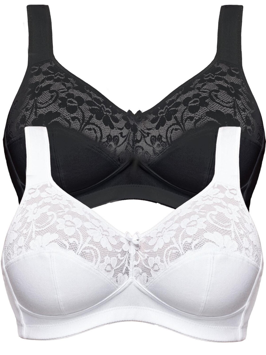 

Бюстгальтер без косточек SUSA Baumwoll BH Basic, белый