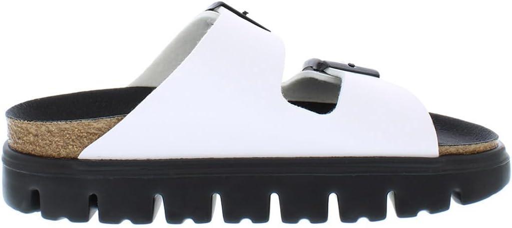 Женские сандалии Birkenstock Papillio Arizona на платформе - веганские, белый — фото 3