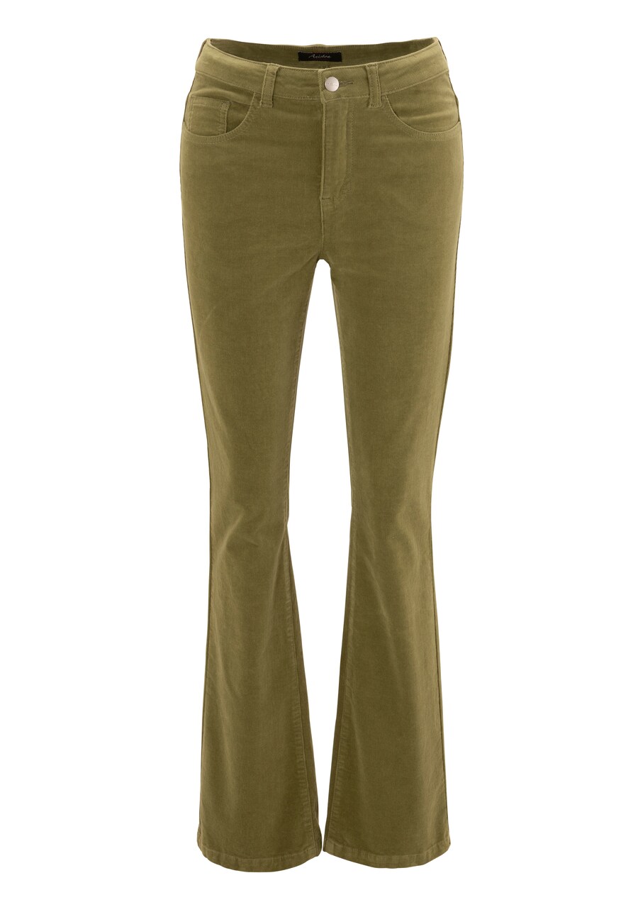 

Вельветовые брюки Aniston CASUAL Regular Pants, зеленый