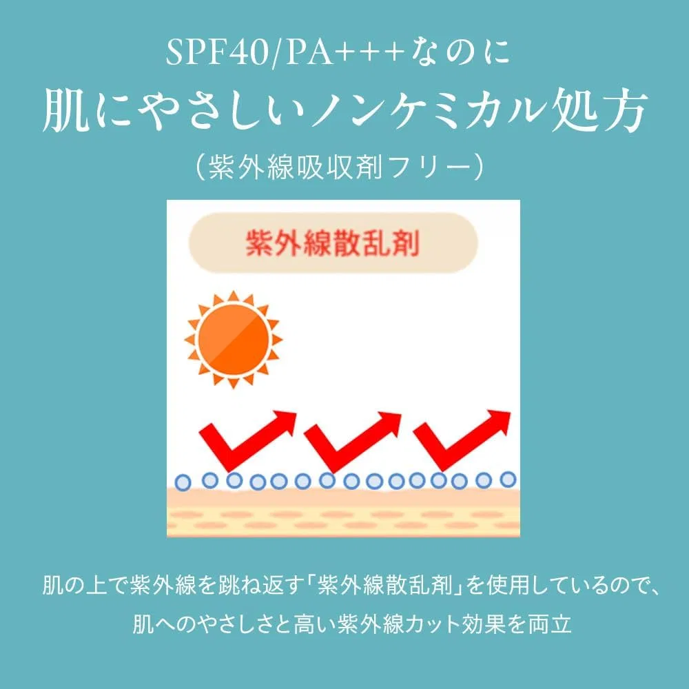 Солнцезащитный крем SPF 40 PA+++ SONOKO UV White Veil, 30 г — фото 4