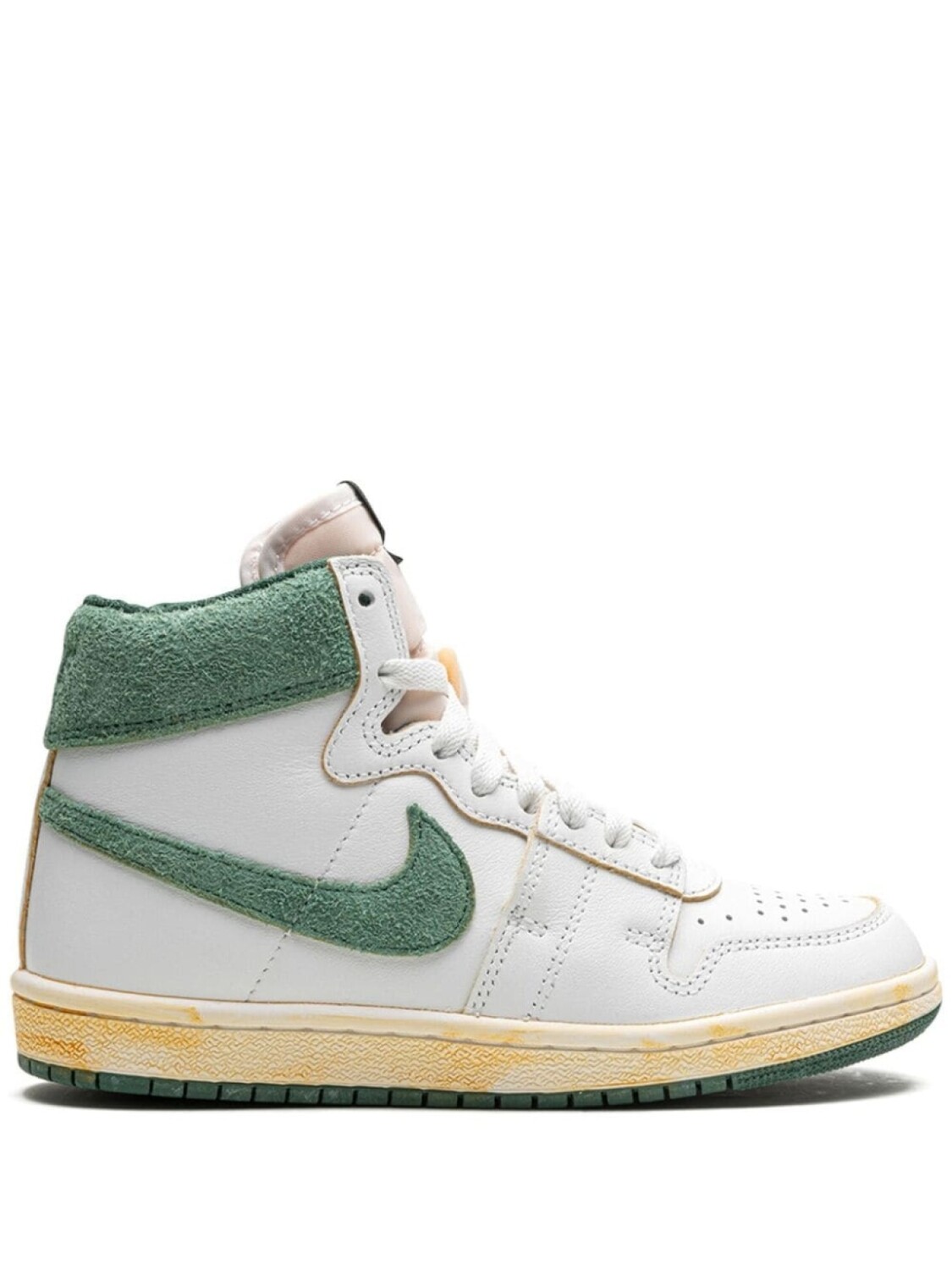 

Jordan высокие кроссовки Air Ship PE x A Ma Maniere, белый, Серый, Jordan высокие кроссовки Air Ship PE x A Ma Maniere, белый